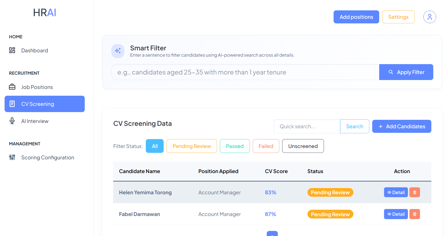 Dashboard Preview